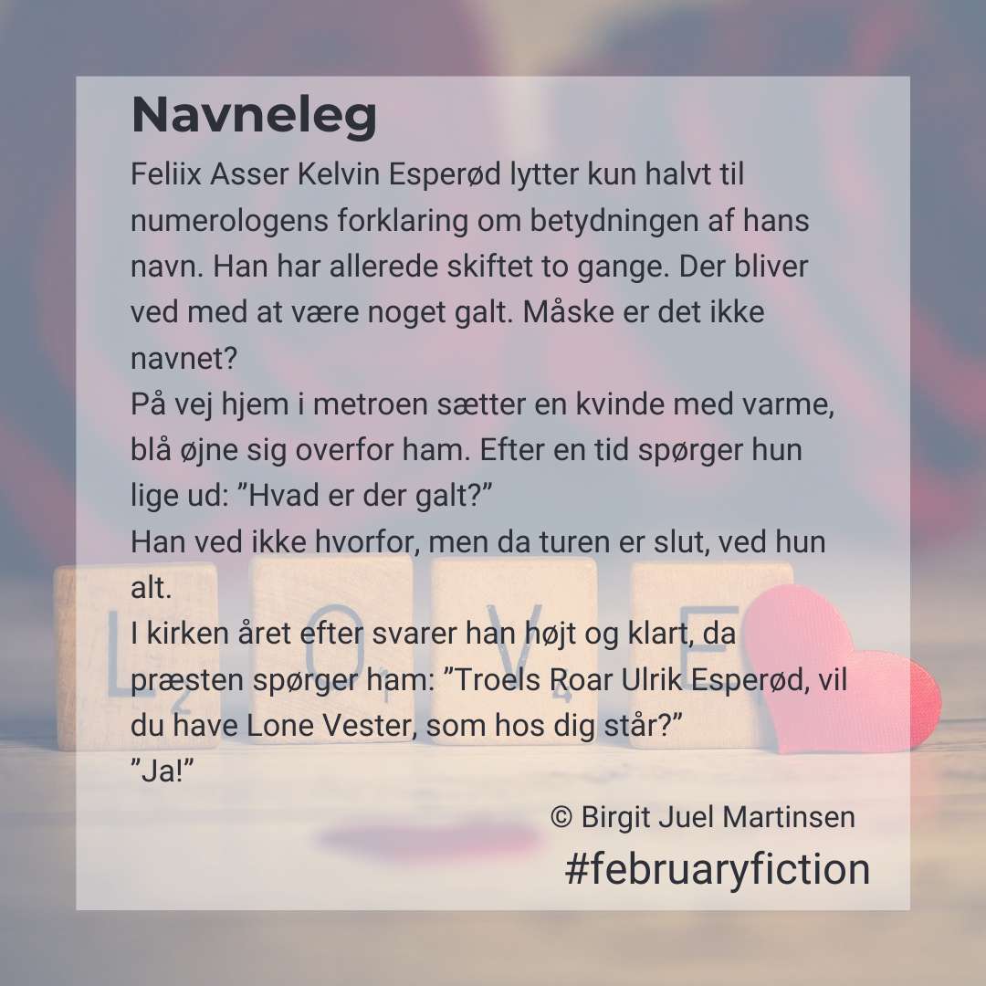 Februaryfiction - Navneleg