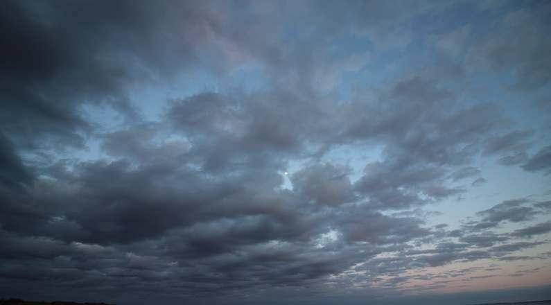 Når skyerne kalder - Skybillede_aften